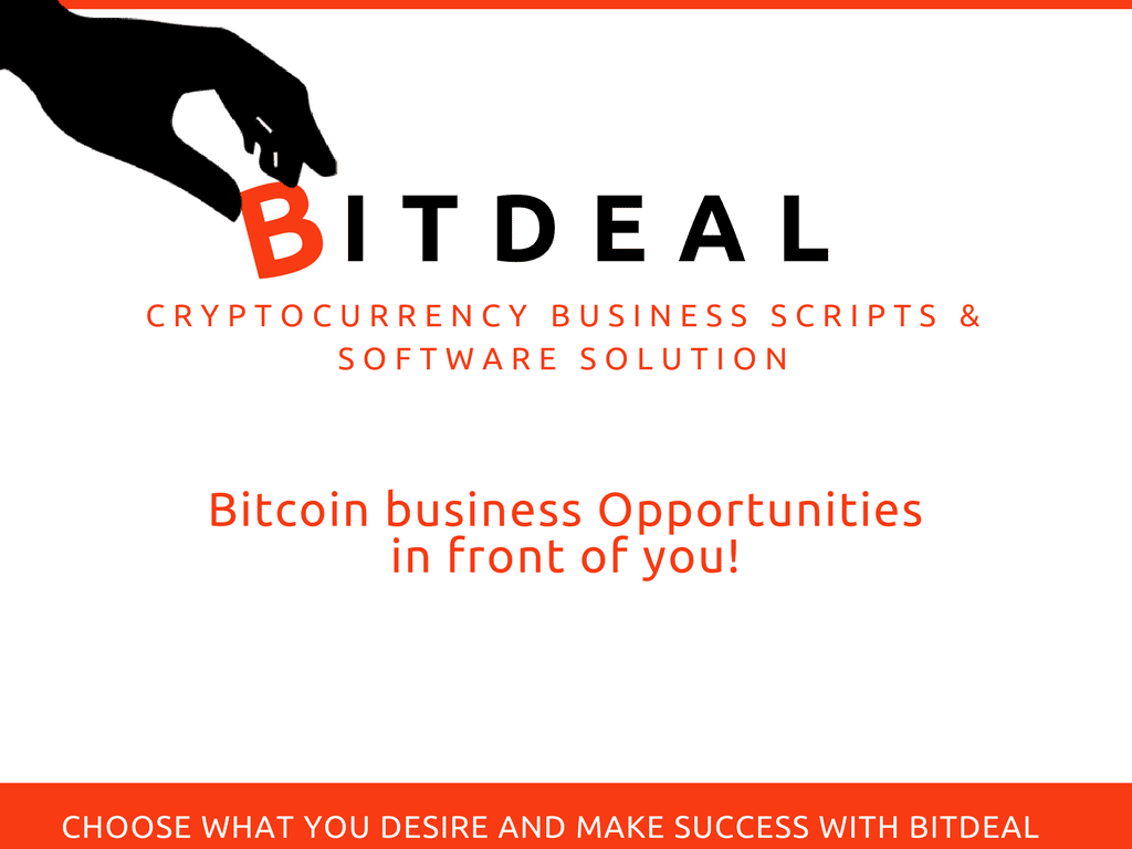 Bitdeal-Bitcoin Business Script and Software Solution for Cryptocurrency Startups