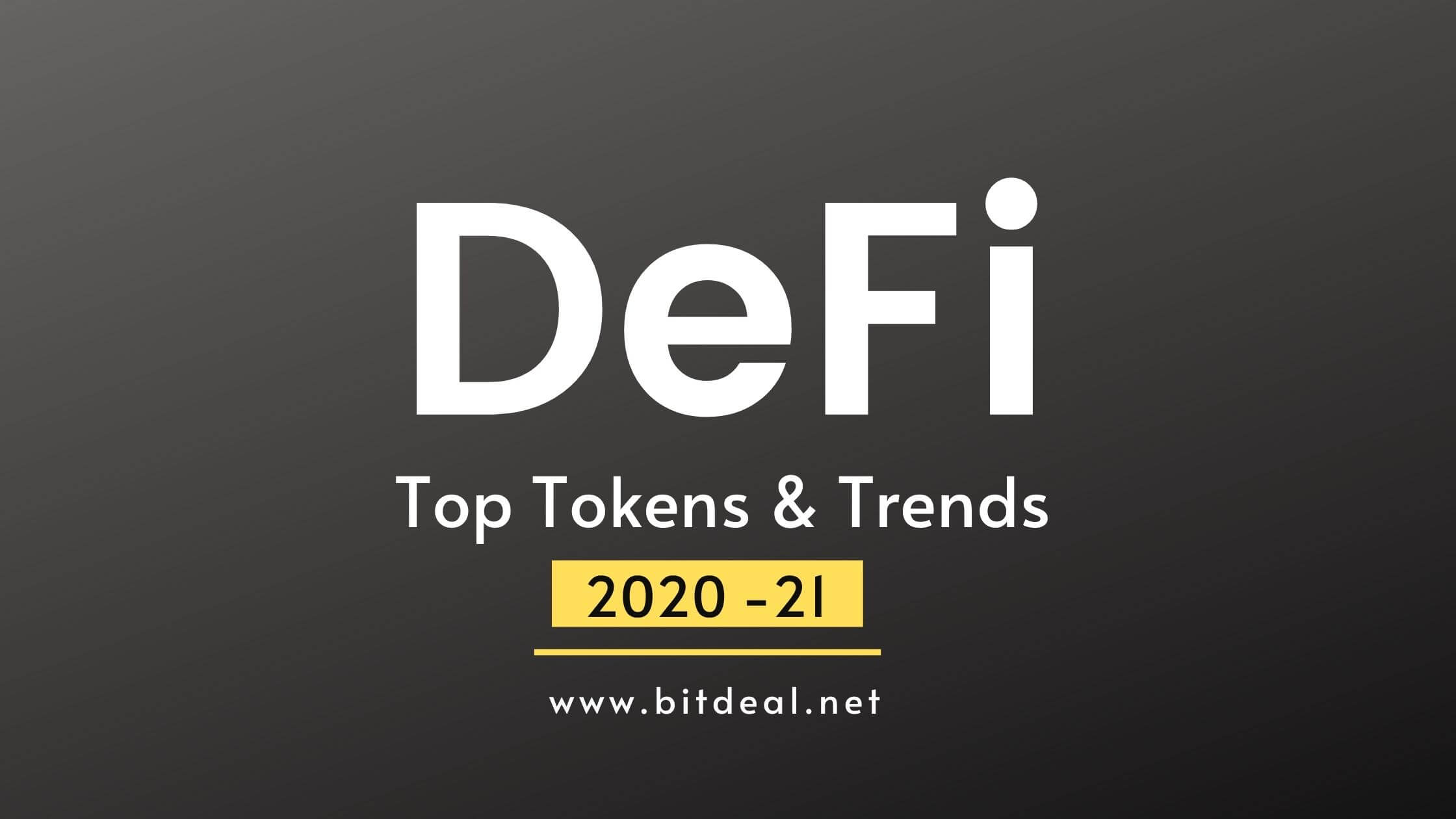 Top 10 DeFi Tokens & Trends To Watch Out In 2020