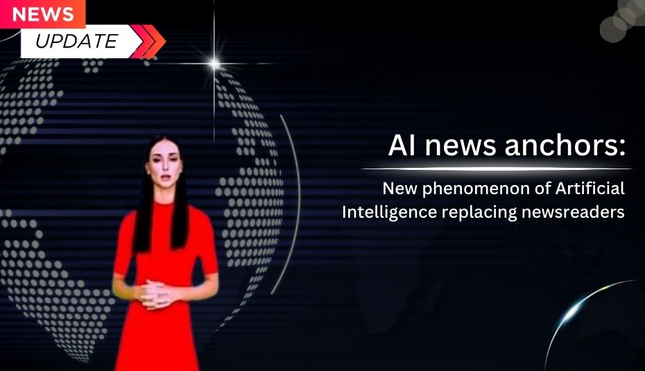 AI News Reader Takes Centre Stage: Newsreaders with a Digital Twist