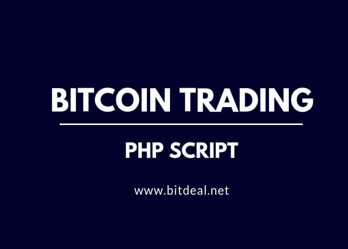 Bitcoin Trading PHP Script
