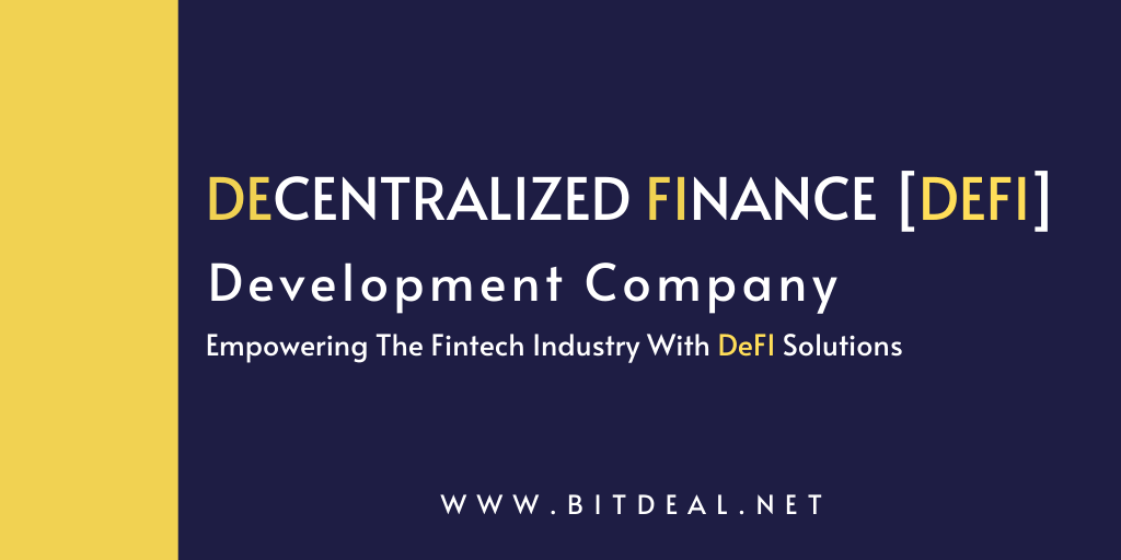 Decentralized Finance (DeFi) Development Company