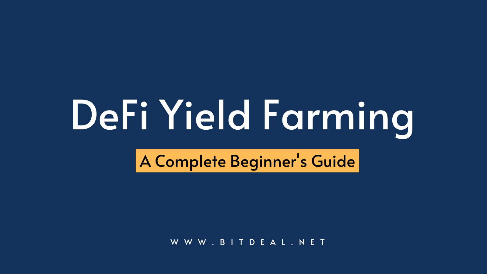 What is DeFi Yield Farming ? - A Complete Beginners Guide