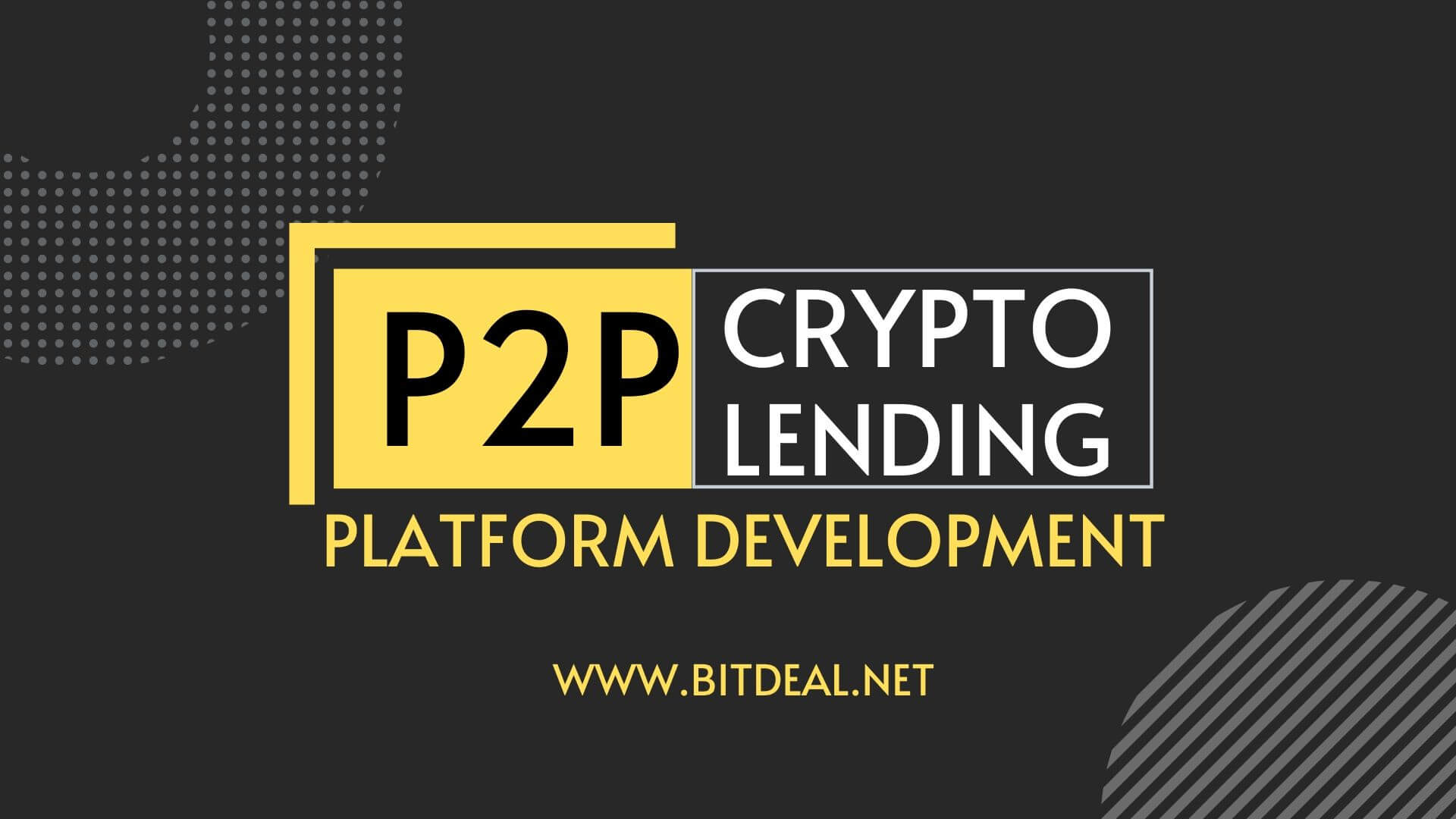 P2P Cryptocurrency Lending Platform Development Company