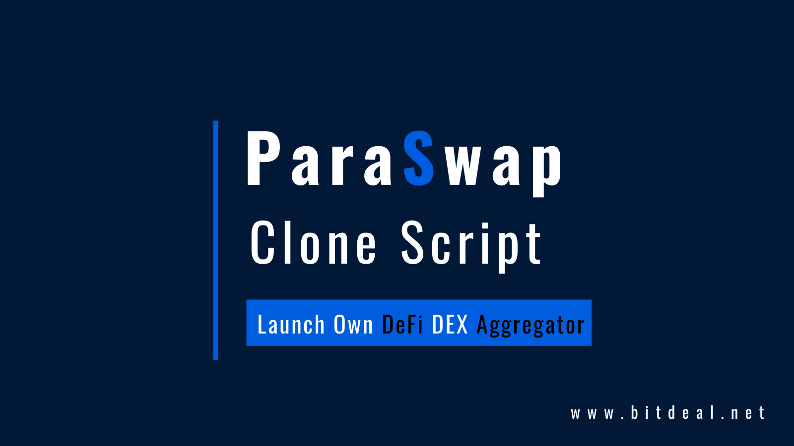 Paraswap Clone Script -  Launch Your Own DeFi Based DEX Aggregator