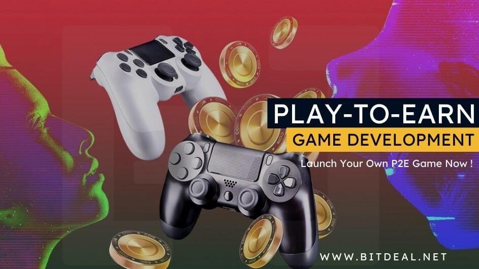 Play to Earn Game Development Company - Launch Your Own P2E Game