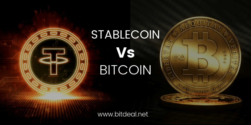 How stablecoins differ from Bitcoins? | Stablecoin Development